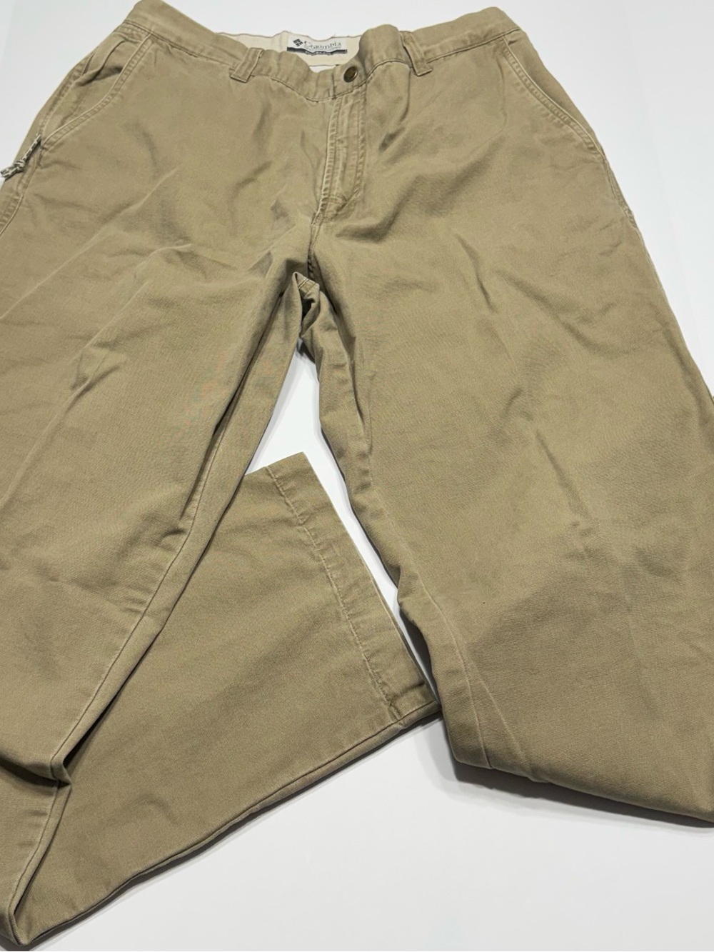 Columbia Men's Chinos in Light Khaki Tan